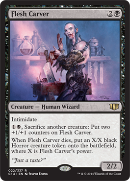 Flesh Carver (Commander 2014 Edition) Light Play