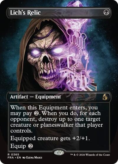 Lich's Relic (Borderless) (Reality Fracture) Light Play