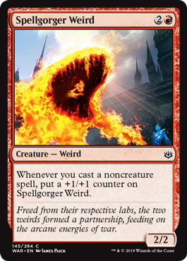 Spellgorger Weird (War of the Spark) Light Play