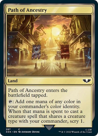 Path of Ancestry (Universes Beyond: Warhammer 40K) Light Play