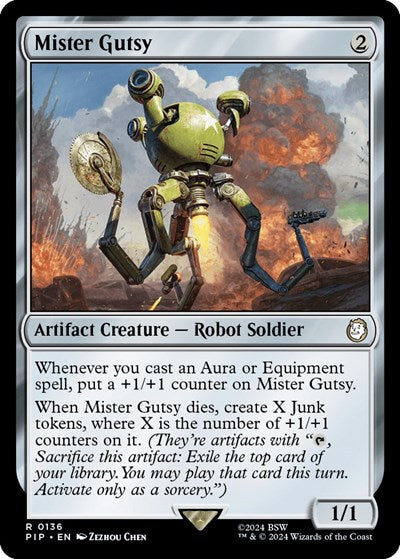 Mister Gutsy (Universes Beyond: Fallout) Light Play