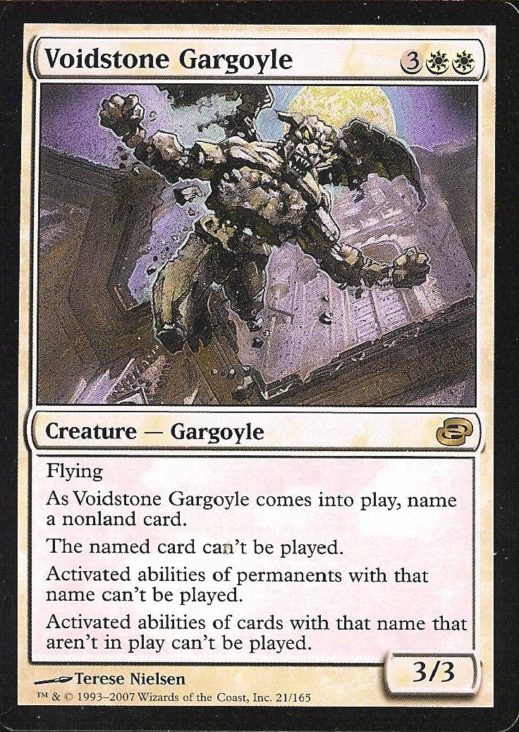 Voidstone Gargoyle (Planar Chaos) Medium Play