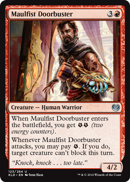 Maulfist Doorbuster (Kaladesh) Light Play