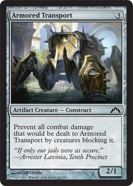 Armored Transport (Gatecrash) Light Play Foil