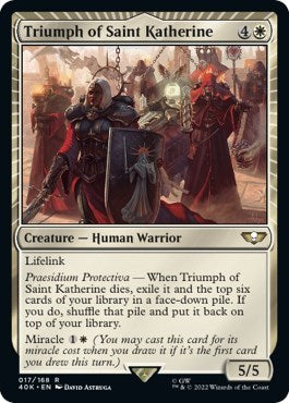 Triumph of Saint Katherine (Universes Beyond: Warhammer 40K) Light Play