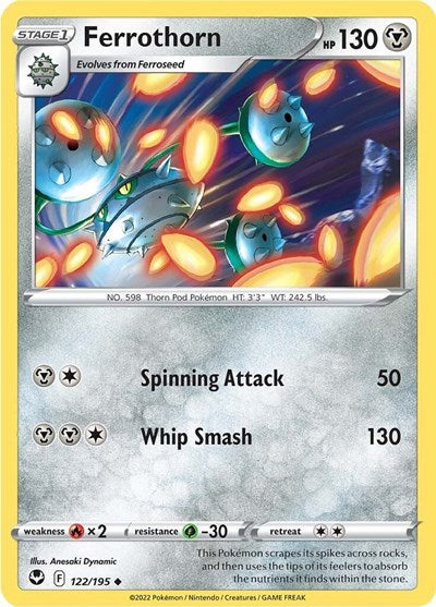 Ferrothorn (SWSH12: Silver Tempest) Light Play