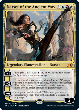 Narset of the Ancient Way (Ikoria: Lair of Behemoths) Light Play