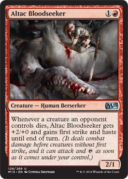 Altac Bloodseeker (Magic 2015 Core Set) Light Play