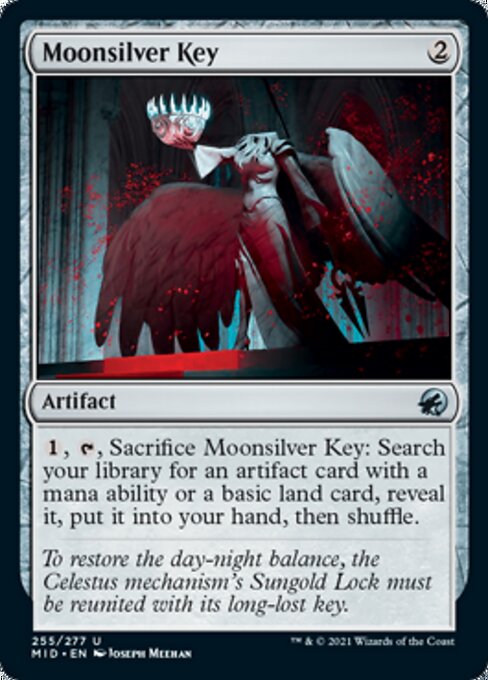 Moonsilver Key (Innistrad: Midnight Hunt) Light Play