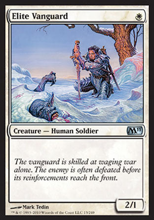 Elite Vanguard (Magic 2011 Core Set) Light Play