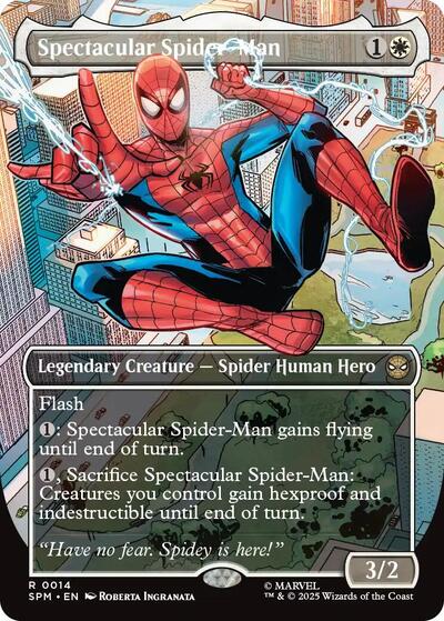 Spectacular Spider-Man (Borderless) (Marvel's Spider-Man) Light Play
