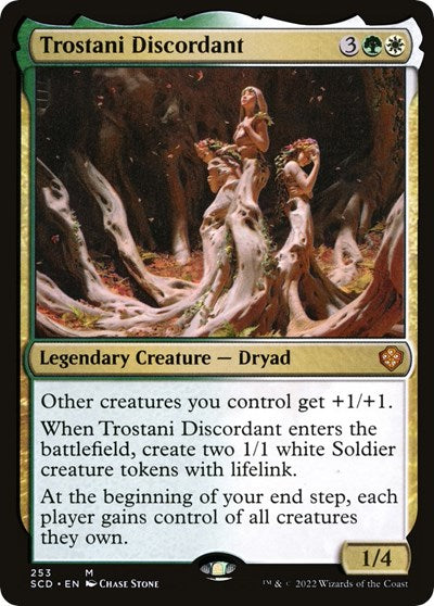 Trostani Discordant (Commander 2022 Starter Decks) Light Play