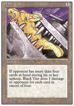 Black Vise (Revised) Medium Play