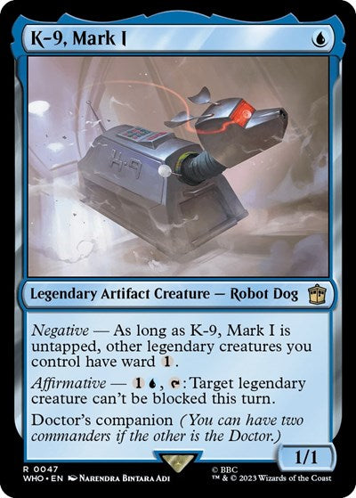 K-9, Mark I (Universes Beyond: Doctor Who) Light Play