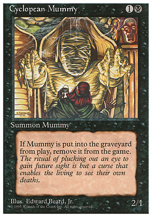 Cyclopean Mummy (4th Edition) Heavy Play