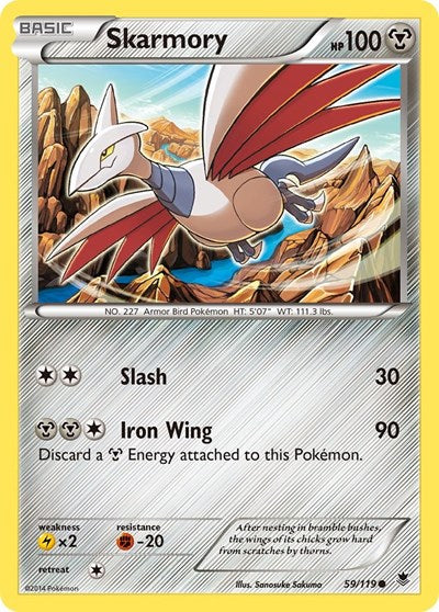 Skarmory (XY - Phantom Forces) Light Play