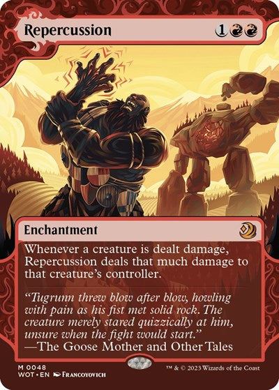 Repercussion (Wilds of Eldraine: Enchanting Tales) Near Mint