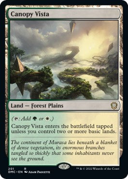 Canopy Vista (Commander: Dominaria United) Light Play