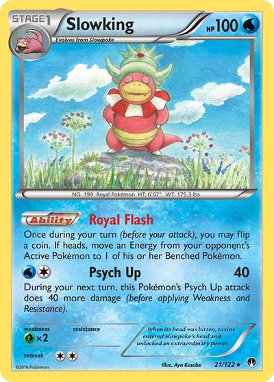 Slowking (XY - BREAKpoint) Damaged / Poor Holofoil