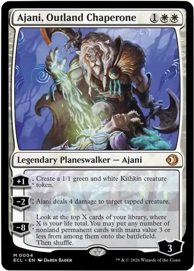 Ajani, Outland Chaperone (Lorwyn Eclipsed) Light Play