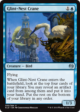 Glint-Nest Crane (Kaladesh) Light Play