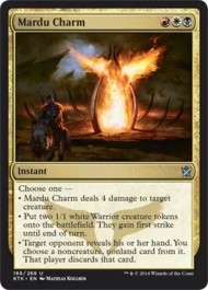 Mardu Charm (Khans of Tarkir) Light Play