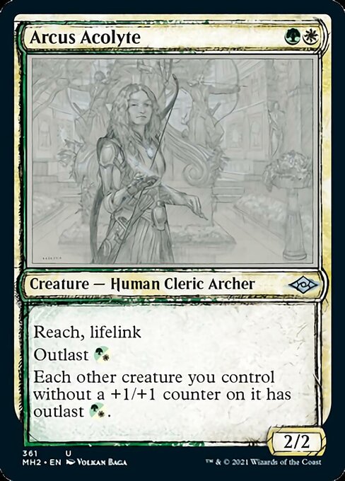 Arcus Acolyte (Showcase) (Modern Horizons 2) Damaged / Poor