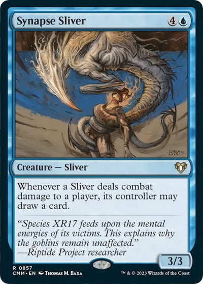 Synapse Sliver (Commander Masters) Near Mint