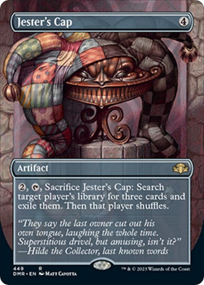 Jester's Cap (Borderless) (Dominaria Remastered) Light Play