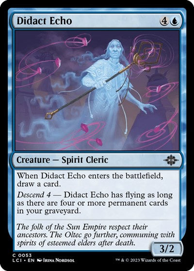 Didact Echo (The Lost Caverns of Ixalan) Light Play Foil