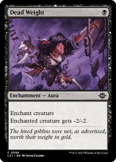 Dead Weight (The Lost Caverns of Ixalan) Light Play Foil