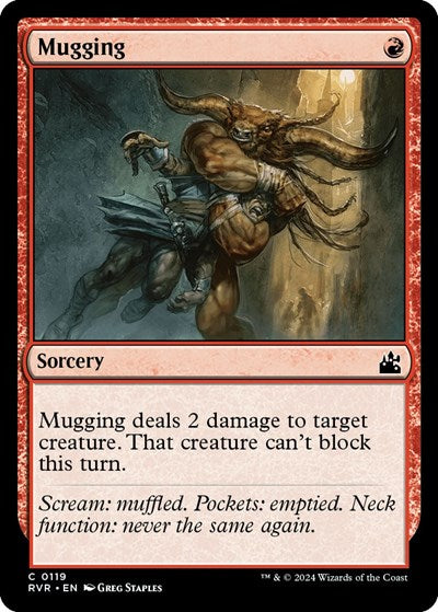 Mugging (Ravnica Remastered) Light Play