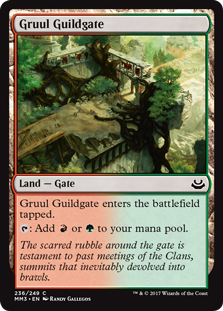 Gruul Guildgate (Modern Masters 2017) Light Play