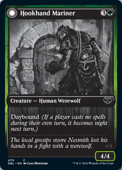 Hookhand Mariner / Riphook Raider (Innistrad: Double Feature) Light Play
