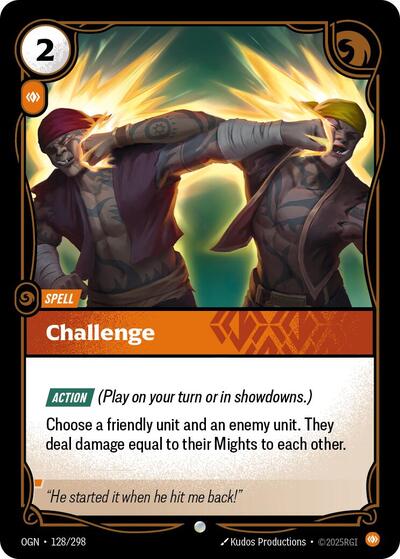 Challenge (Origins) Light Play Foil