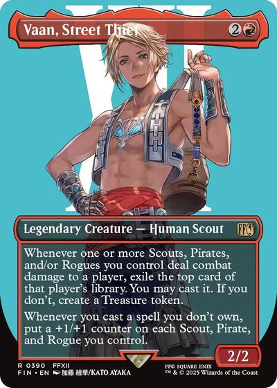 Vaan, Street Thief (Borderless) (Universes Beyond: FINAL FANTASY) Light Play