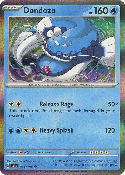 Dondozo - 061 (Scarlet and Violet: Base Set) Light Play Holofoil