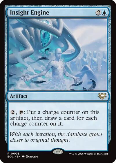 Insight Engine (Commander: Edge of Eternities) Light Play