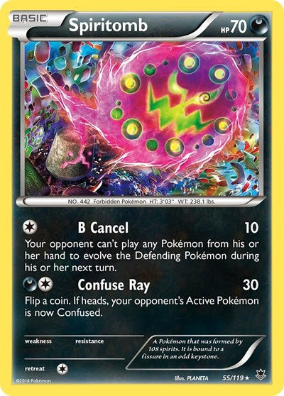 Spiritomb (XY - Phantom Forces) Medium Play