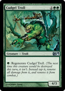 Cudgel Troll (Magic 2010 Core Set) Light Play