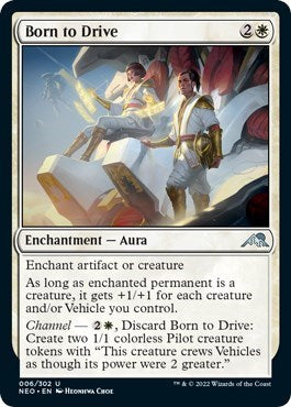 Born to Drive (Kamigawa: Neon Dynasty) Light Play