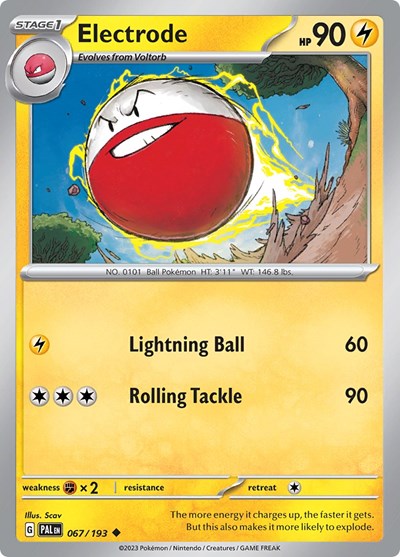 Electrode (SV02: Paldea Evolved) Light Play
