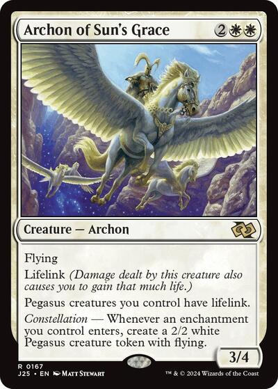 Archon of Sun's Grace (Foundations Jumpstart) Light Play
