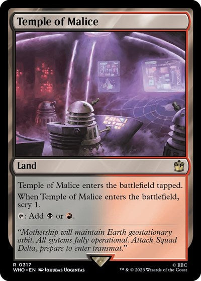 Temple of Malice (Universes Beyond: Doctor Who) Light Play