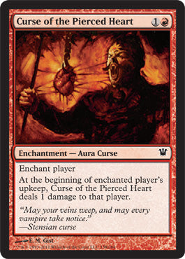 Curse of the Pierced Heart (Innistrad) Light Play