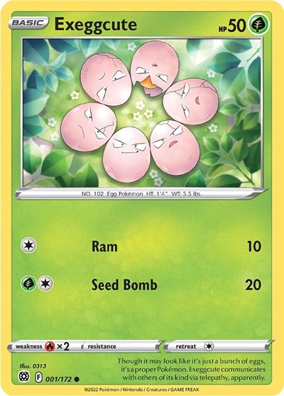 Exeggcute (SWSH09: Brilliant Stars) Light Play