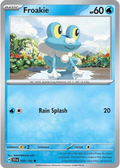 Froakie (SV07: Stellar Crown) Light Play