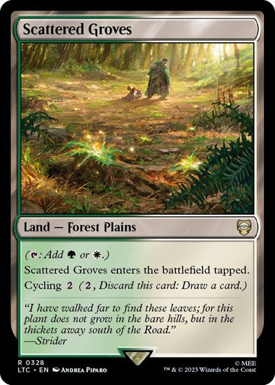 Scattered Groves (Commander: The Lord of the Rings: Tales of Middle-earth) Light Play