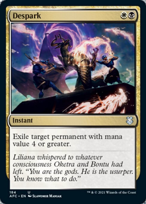 Despark (Commander 2021 Forgotten Realms) Light Play