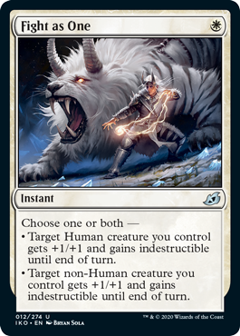 Fight as One (Ikoria: Lair of Behemoths) Light Play